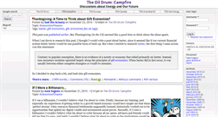 Desktop Screenshot of campfire.theoildrum.com