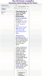 Mobile Screenshot of campfire.theoildrum.com
